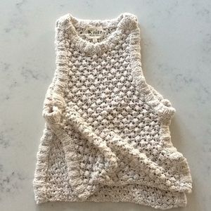 FOR LOVE & LEMONS SL OPEN KNIT SWEATER